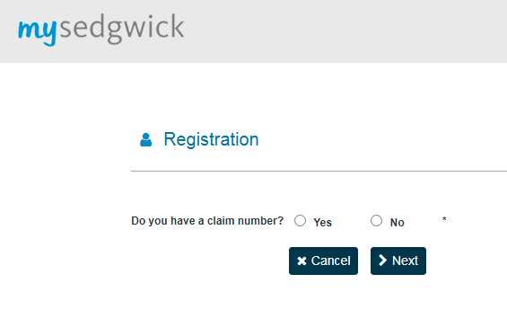 mysedgwick registor