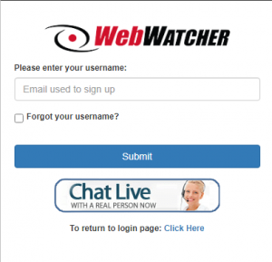 webwatcher log in.