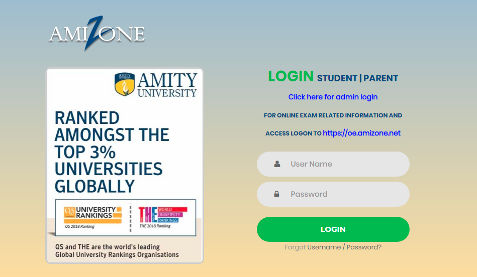 How To Register, Login And Manage Amizone Portal [Update]
